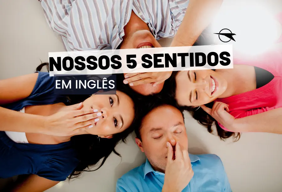 Os cinco sentidos em inglês The five senses in English Hawks English