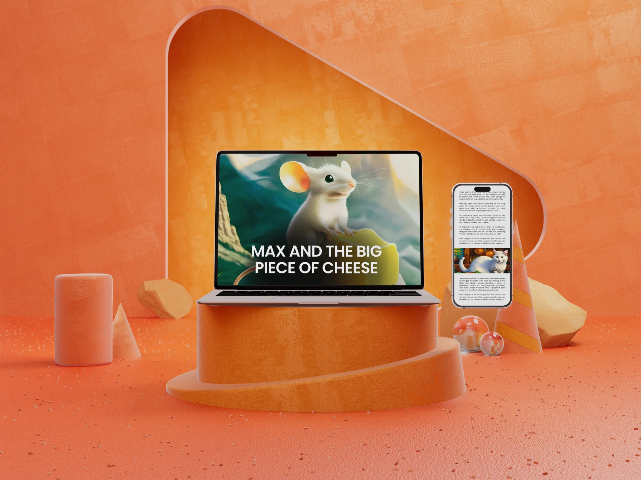 My mockup 46 from Electronic Devices 3D Mockup Kit